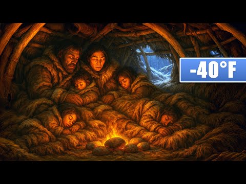 How did humans sleep in the ice age without freezing dead?