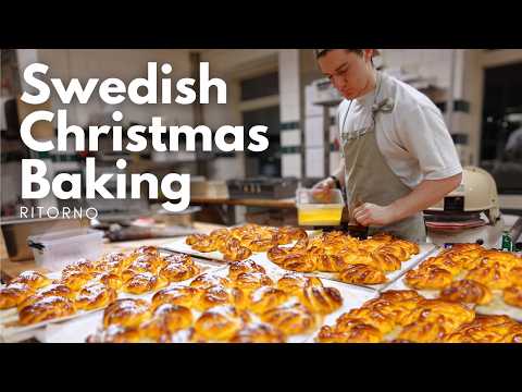 What Stockholm’s Award-Winning Bakery Looks Like at Christmas