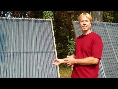 ТОП 15 самодельных солнечных нагревателей воды или воздуха