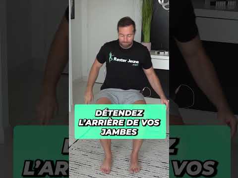 Sciatique qui vous gâche la vie ? 😲 Soulagez avec ce geste simple #Sciatique #DouleurJambe