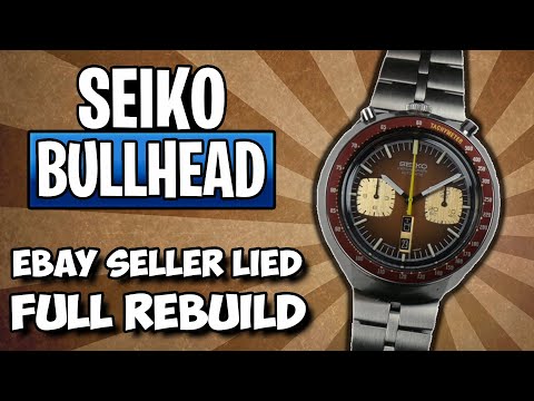 Overhauling A Seiko Bullhead - Full Rebuild - 6138-0040