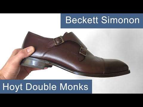 Beckett Simonon Hoyt Double Monk Shoes