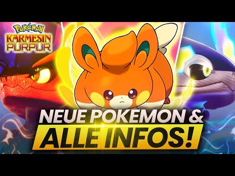 LEGENDÄRE & NEUE POKEMON ENTHÜLLT! - Neuer Trailer zu Pokemon Karmesin & Purpur! (Analyse)