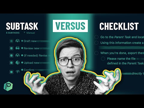 Subtasks vs. Checklists vs. Descriptions | Beginner ClickUp Tutorial to Create SOPs and Templates