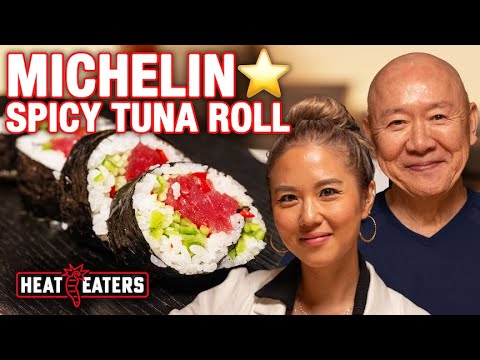 Mastering the Spicy Tuna Roll with Sushi Legend Masa Takayama | Heat Eaters