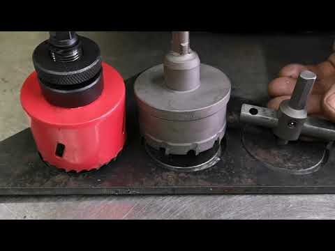 Коронки по металлу балеринка ANT22-110мм тест обзор большое отверстие в стали лучший выбор краштест