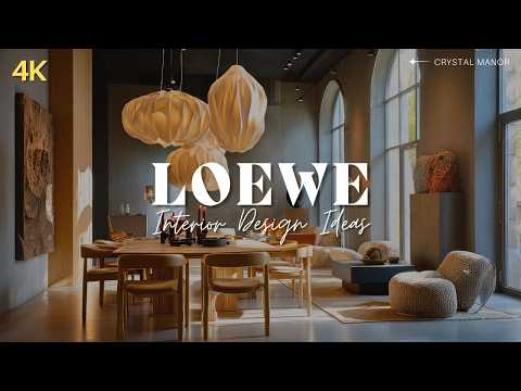 Loewe-Inspired Interiors: Artful Luxury with Craftsmanship
