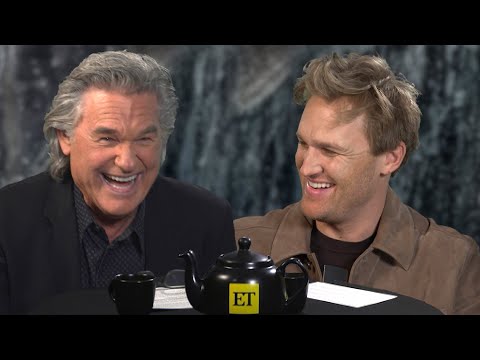Kurt Russell CRACKS UP Over Why Son Wyatt Was 'Hesitant' to Work Together | Spilling the E-Tea