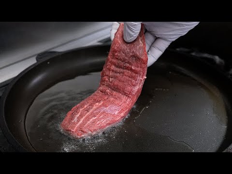 독특한 그릴링, 완벽한 시어링! 고기전문가가 구워주는 소고기 스테이크 / unique grilling, perfect searing! korean beef steak