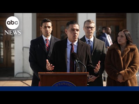 House Oversight Democrats speak ahead of the Clintons' depositions on Epstein