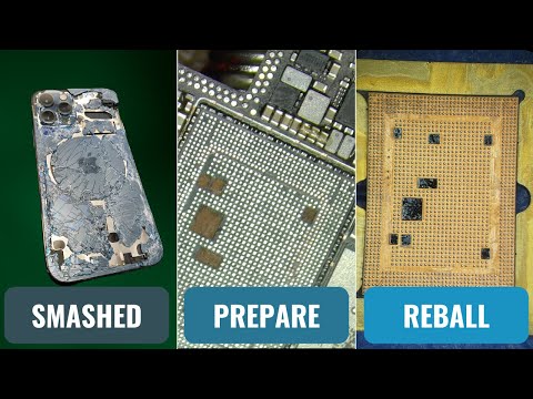 iPhone 12 Pro CPU Swap in Real Time - Full iPhone Data Recovery Service Techniques Demo