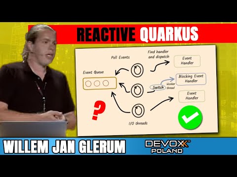 Reactive Quarkus: Building Reactive Applications with Java • Willem Jan Glerum • Devoxx Poland 2022