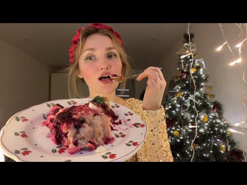 New year’s in Russia explained + trying traditional foods