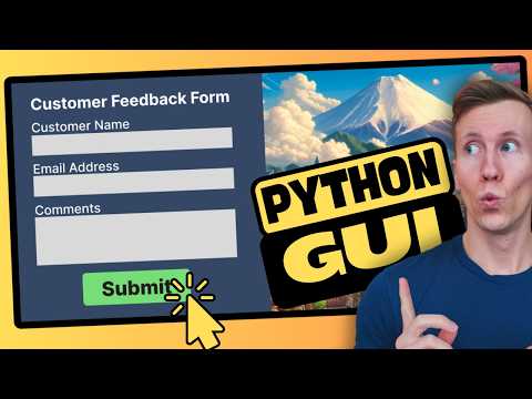 Create Stunning Python GUIs in 10 Minutes With Drag & Drop