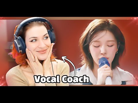 WENDY is the final boss of K-pop | Vocal Coach Reaction to Lee Mujin Service