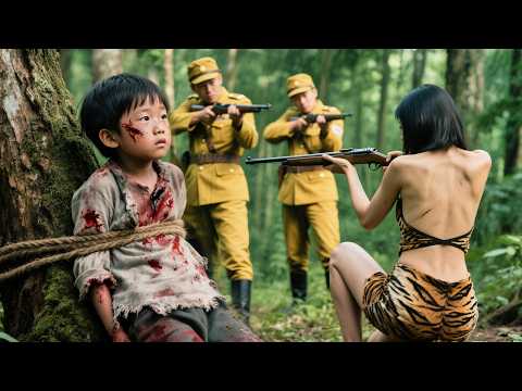 Japanese troops shot a child; the forest hunter raged and gunned down 1000 enemies.