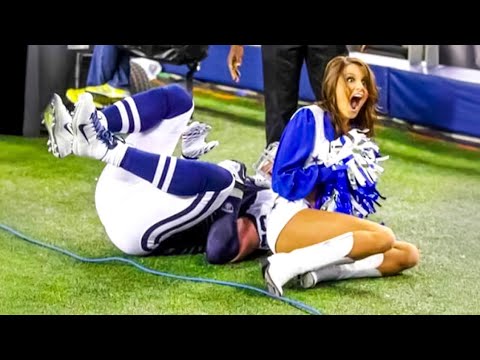 Craziest NFL Sideline Collisions