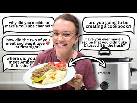 Making My DREAM Meal in the Crockpot & Answering YOUR Questions!