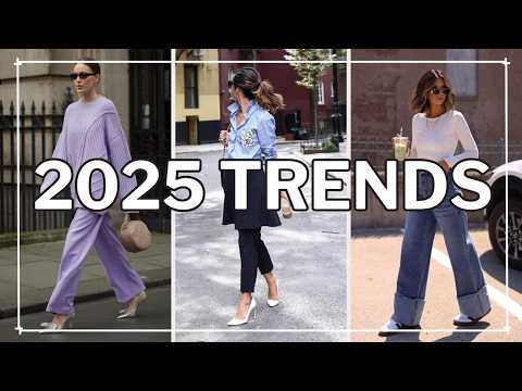 These are the TOP 2025 Fashion Trends to Know