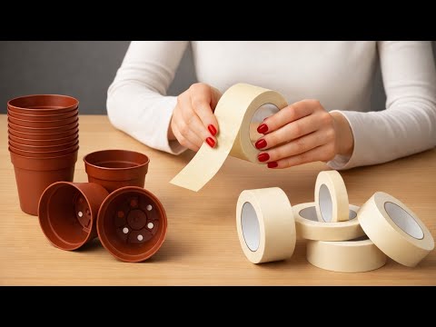 Nobody believed I did this with masking tape! Bring a pot and join in!