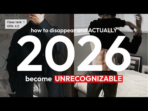 how to disappear and ACTUALLY come back UNRECOGNIZABLE in 2026 (ft. Brilliant)