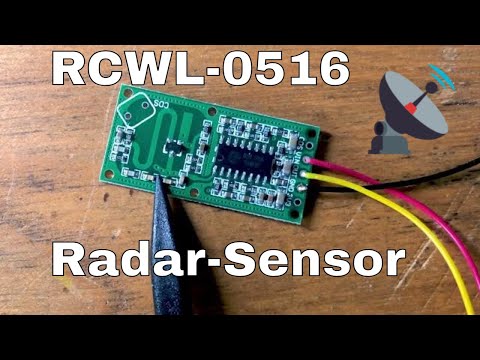 BitBastelei #556 - RCWL-0516 Radar Motion Detector: Precise Jammer