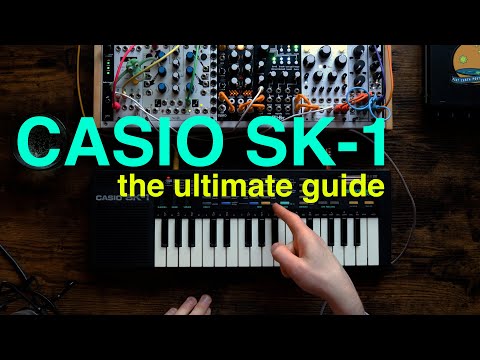 Casio SK1 - the OG lofi sampler!!