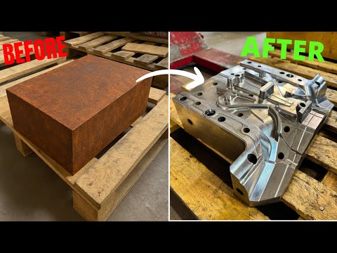 Mold component production (CNC Milling)
