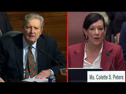 Sen. Kennedy CHEWS OUT Biden Official for Early Release of Criminals