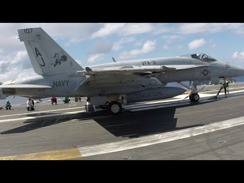 My Visit to an Active Aircraft Carrier. With Narration.