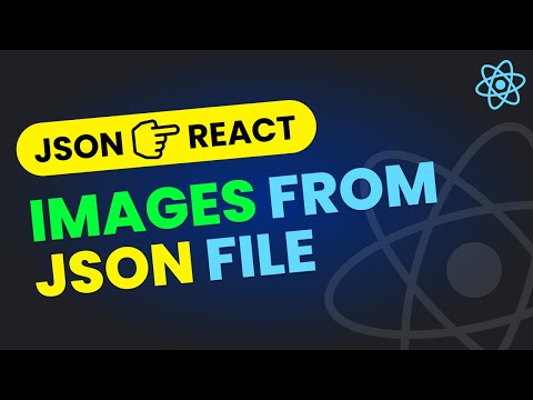 Display Icons / Images from JSON File in React JS | React JSON Tutorial