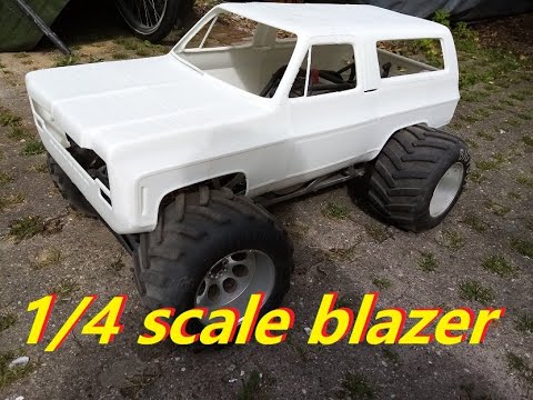 1/4 scale chevy blazer  monstertruck