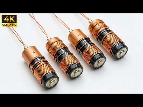Collect Old Batteries And Wrap Copper Wire Around Them - This Device Deserves a Nobel Prize! 😱