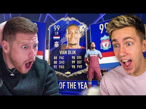 THE SIDEMEN PACK VAN DIJK - TOTY PACK OPENING
