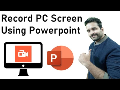Record your Desktop Screen using Ms Powerpoint