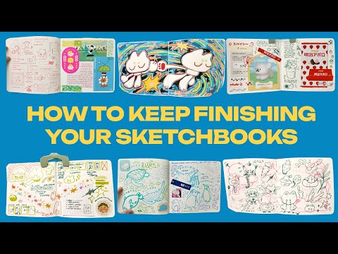 3rd Sketchbook Tour of the Year (it's june)