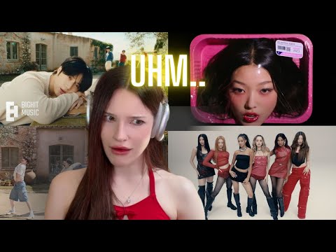 FIRST TIME listening to KATSEYE | Touch, Gnarly + TXT Love Language bonus