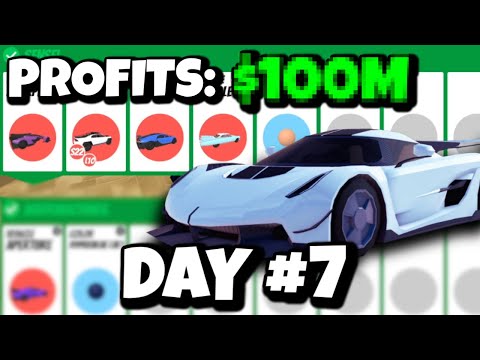 I Spent a Week Trading in Roblox Jailbreak