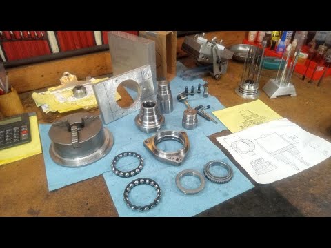 Making Rotating Chuck Mount out of a Car front Hub...Part 1
