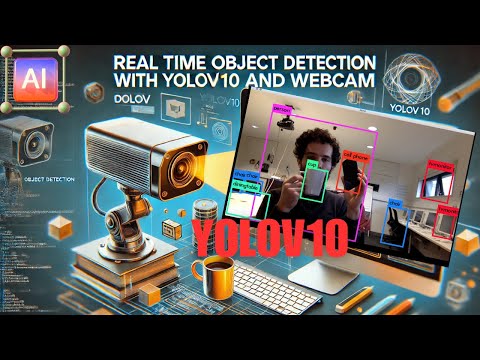 Real Time Object Detection with YOLOv10  and Webcam