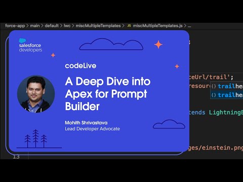 codeLive: A Deep Dive into Apex for Prompt Builder