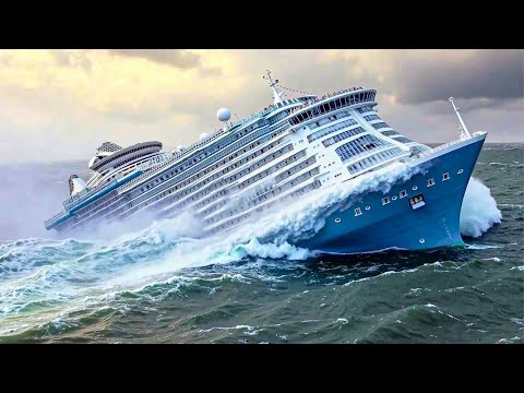 Monster Storm: Passenger Cruise Liner In 12 Grade Storm