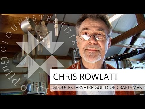 Chris Rowlatt | Bookbinder & Paper Marbler | The Gloucestershire Guild Of Craftsmen