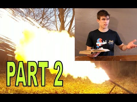 Crazy 1933 chemical recipes PART 2! solid gasoline, thermite tracers, and more!