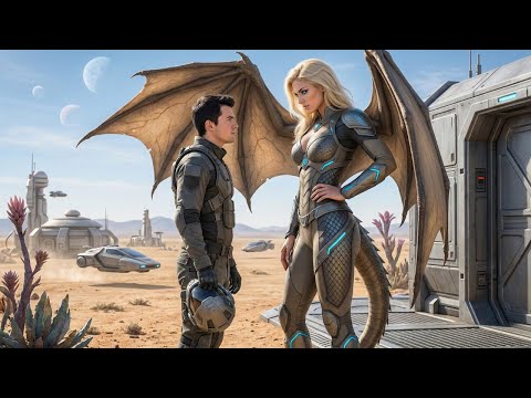 'I haven't had any intercourse in months,' says the Giant Dragon Woman to a shy Human. SCi-Fi Story1