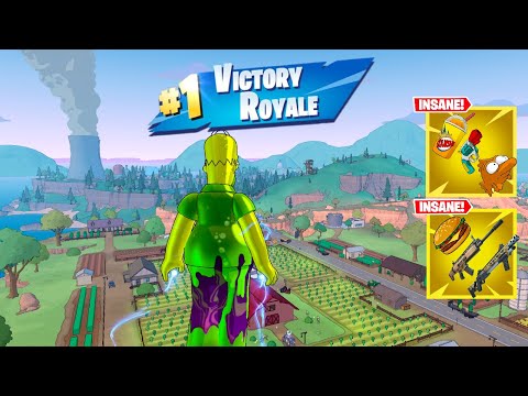 83 Kill Solo Vs Squads Wins Gameplay Full Game (Fortnite Simpsons Ps4 Controller)