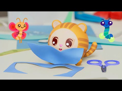 Малышарики — Гусеница— серия 263 — Мультфильмы для малышей - как получаются бабочки