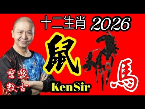 🐁㊙️🦄💖【馬年十二生肖】｜2026年｜生肖鼠｜運程｜