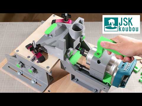 2 in 1 木工が楽しくなる賢いジョイント装置の作り方