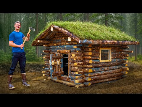 I Built an Alaskan Survival Cabin